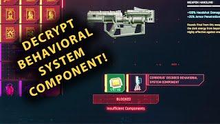 How To Decrypt Behavioral System Component (Cerberus' Decoded) - Cyberpunk 2077: Phantom Liberty!