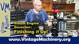 Case Steam Governor Restoration: Installing new Babbitt Bearings and Reassembly