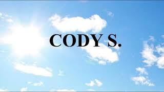 Cody S. - April 11, 2023.