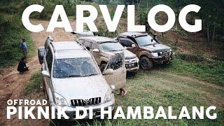 OFFROAD AT HAMBALANG PART 2 - LAND CRUISER PRADO, NAVARA, PAJERO SPORT (4X4)  #CARVLOG INDONESIA