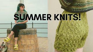 Reviewing my Summer knitting projects! [4 years of knits] | Heather and Hops Knitting Podcast