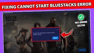 (NEW) 2 METHODS TO FIX: Cannot Start Bluestacks Please Send A Problem Report - Cannot Start MSI 5