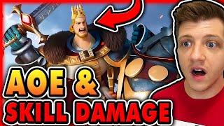 King Arthur AoE & SKILL DAMAGE! Commander Swap UPDATE! Rise of Kingdoms