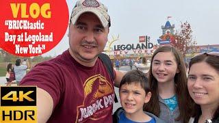 BRICKtastic Day at Legoland New York [4K HDR Vlog] Review, Tips and Rides!