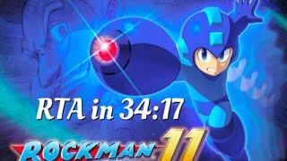 【ロックマン11】バグなしRTA in 34:17 (PS4)