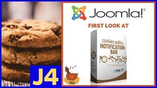 First Look at Cookies Notification Bar for Joomla 4 -  WMW 153