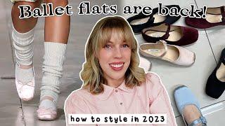 BALLET FLATS | History of the Ballet Flat and How to Style in 2023
