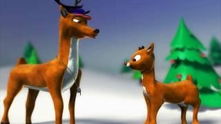 Rudolf the Pissed off Reindeer animated