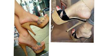 wonderful and amazing collection of platform wooden high heel mule sandals for ladies.