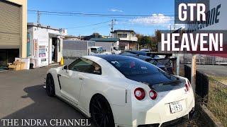 VISITING GTR R35 MAINTAINANCE AND TUNING SHOP RUSH FACTORY!