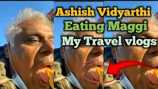 Ashish vidyarthi Maggi with Akki at Mohan Maggi point, Himachal Pradesh, Watch my travel vlogs here