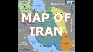 MAP OF IRAN