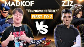 KOF XV  MadKOF vs ZJZ - Road to Evo 2024 Closed Qualifier East Asia - TOURNAMENT MATCH