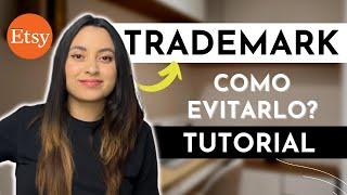 TRADEMARK, what it is and how to avoid it on Etsy │ Print On Demand Tutorial from scratch