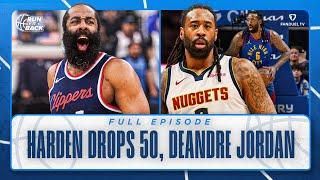 James Harden DROPS 50! DeAndre Jordan Joins Run It Back LIVE! | 03.06.2025