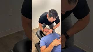 Neck Pain Relief #asmr #chiropratic #adjustment