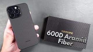 iPhone 15 Pro Max 600D Aramid Fiber Minimalist Case by Thinborne