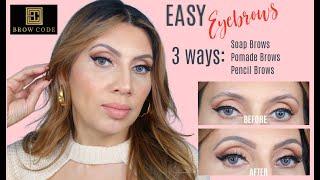 EASY EYEBROW TUTORIAL @browcode