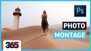  Photo Montage | Photoshop CC Tutorial #168/365