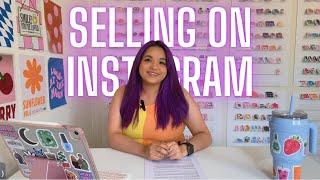 how to sell on instagram without a website