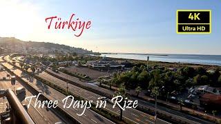 Three Days in Rize - short documentary August 2024 Türkiye Travel Black Sea 4K Ultra HD 10 Bit Vlog