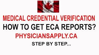 HOW TO SEND DOCUMENTS FOR SOURCE VERIFICATIONS? /MCC/ECA Reports / IMGs # Immigration Canada