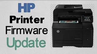 HP Network Printer Firmware Update