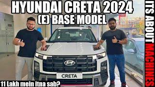 Hyundai Creta 2024 Base Model Review | Base model mein itna kuch to sonet venue segment kyu hi lena?