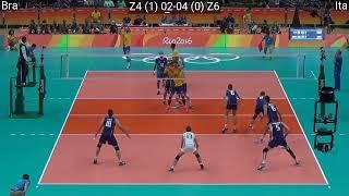 Volleyball Brazil - Italy Amazing Final Full Match