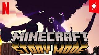 Minecraft Story Mode: All Wither Storm Moments in 4K HDR 60FPS (English & Spanish) - Netflix Edition