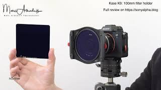 Kase K9 , 100mm filter holder on Sony A1