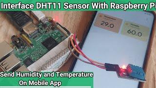 DHT11 sensor | DHT11 sensor with raspberry pi | how to send sensor data to cloud