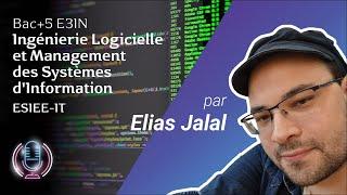 Elias Parcours Ingénierie logicielle SI ESIEE IT