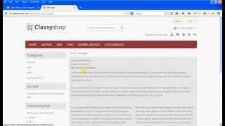 How to create CMS page in Magento