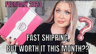 AIA BEAUTY BUNDLE BOX UNBOXING FEBRUARY 2023 | FAST SHIPPING BUT WORTH IT? | HOTMESS MOMMA MD