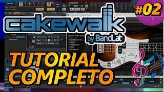 CAKEWALK BY BANDLAB: tutorial 02 en español. Cómo hacer música GRATIS, Principiantes 2019
