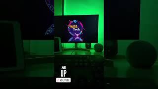 Web Tech Setup | Ye hai mera Sertup   #slomo #shorts #ytshorts #pcvilla #gamingpc #pcbuild #setup