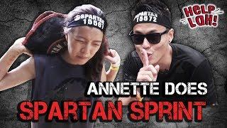 HELP LAH! Ep 4: Annette does THE SPARTAN SPRINT!!!