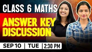 Class 6 Maths | Onam Exam Answer Key Discussion | Exam Winner Class 6