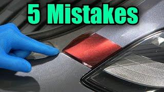 5 Most Common Beginner Wrap Mistakes - TPU Edition