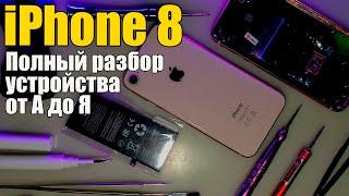 iPhone 8 - ЗАМЕНА КОРПУСА / Полный разбор устройства от А до Я (с комментариями)