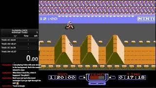 Excitebike: Track 4C *World Record* - 43.44