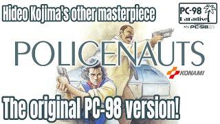 Policenauts - Hideo Kojima's follow-up to Snatcher (PC-98 Paradise) also on 3DO, PlayStation, Saturn