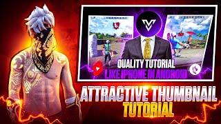 Free Fire Thumbnail Tutorial | Free Fire Attractive Thumbnail Editing Tutorial @MOON_GFX