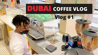 Cafe vlog. Dubai /Barista at work  Beautiful Cafe /coffee /latte Cafe ambience