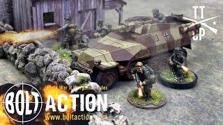 Tabletop CP: Bolt Action  Battle Report- Pincer Movement