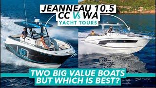 Two big value boats but which is best? | Jeanneau 10.5 CC vs WA tours | Motor Boat & Yachting