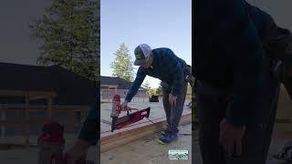 5" Nails?! Jumbo Nailer Max High Pressure #construction #framing #building