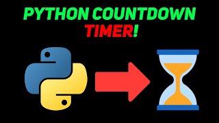 Build a Simple Countdown Timer with Tkinter in PYTHON