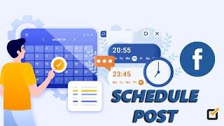 How To Schedule a Post On Facebook Page (NEW)